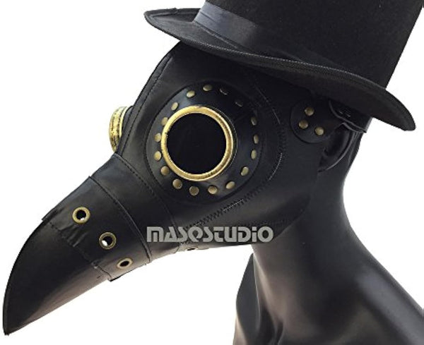 The Plague Doctor Bird Mask Halloween Cosplay Masquerade Ball Party Bandage Raven Mask